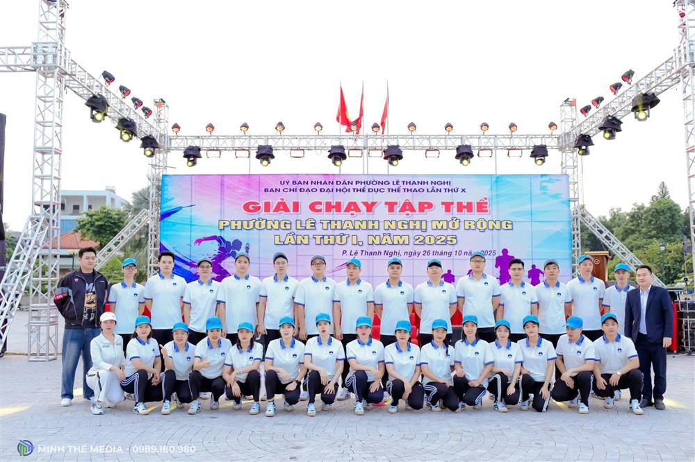 Bệnh viện Đa khoa Hải Dương giành giải Nhất tại Giải chạy tập thể Phường Lê Thanh Nghị mở rộng lần thứ I năm 2025